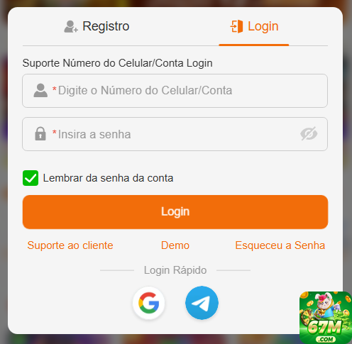 67m.com - entrar sua conta agora